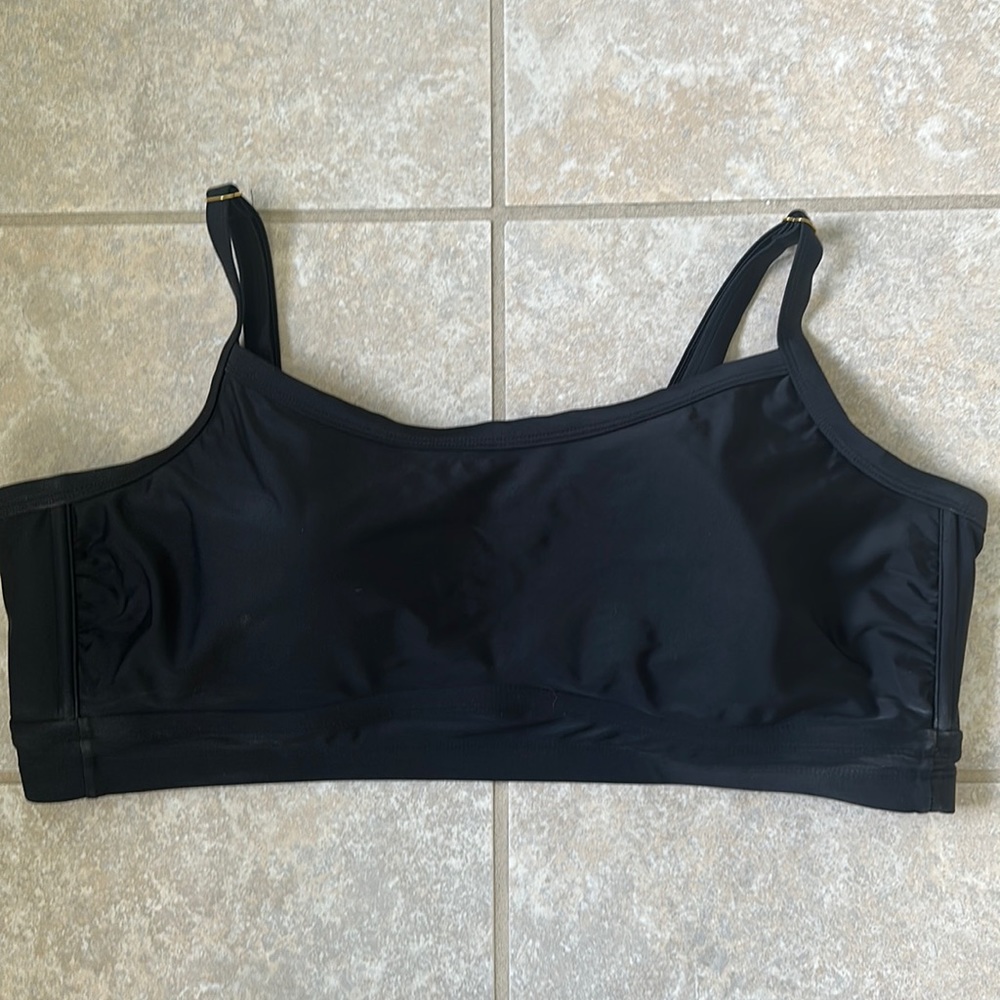 Black Bathing Suit Top